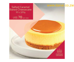 Salted Baked Caramel Cheesecake